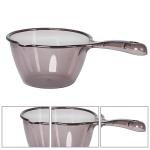 Limitless Water Spoon Thickened Anti-skid Long Handle Household Water Scoop for Bucket with Handle Durable Kitchen Gadget Supplies Tools (Transparent)